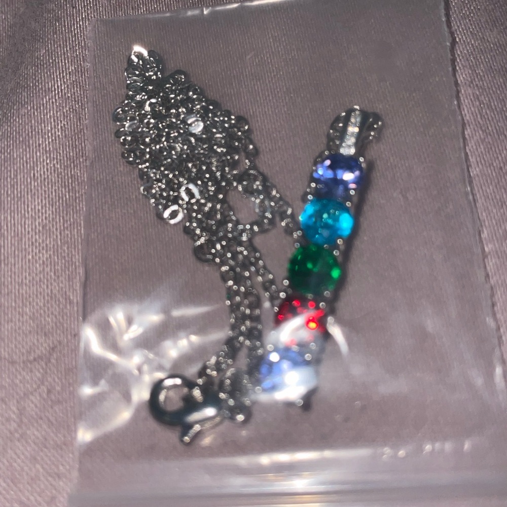Elegant Multicolor Gemstone Necklace